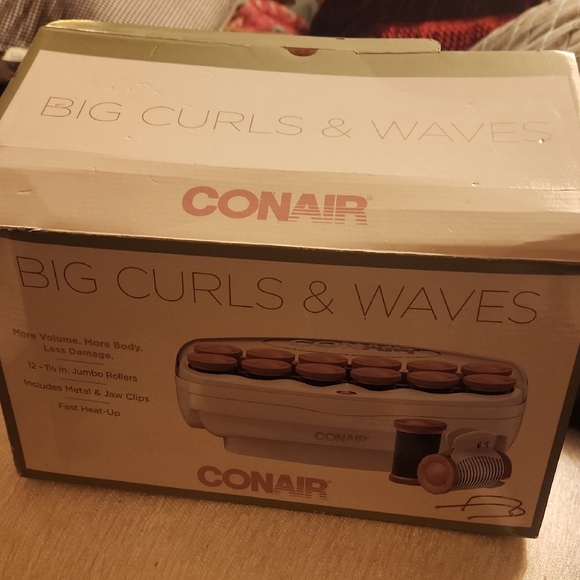 Conair Big Curls & Waves Hair Rollers - Picture 1 of 2